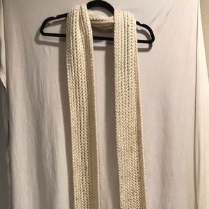 Cream with gold specs scarf